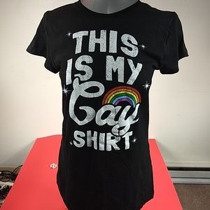 This is my Gay Shirt tshirt from Spencer's